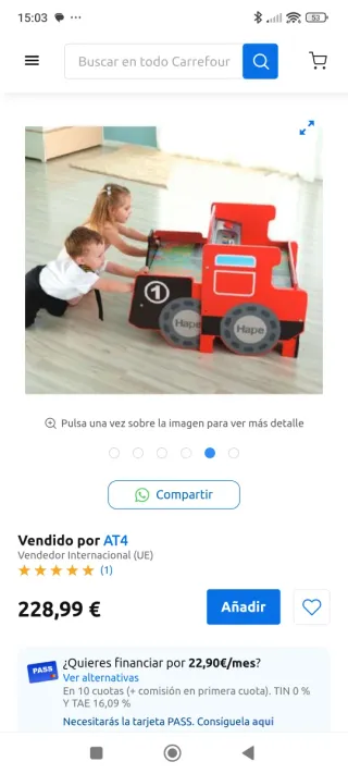 Mesa de juegos Hape Ride-on Engine Table