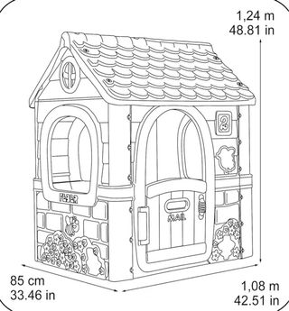 Casita infantil de plástico (usada)