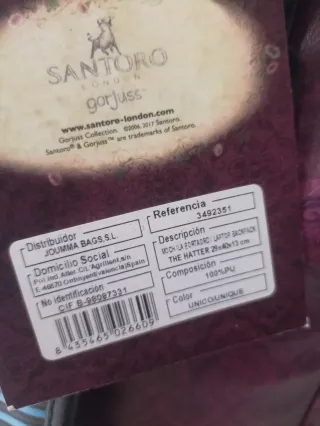 Mochila maleta SANTORO GORJUSS. ENVIO DISPONIBLE.