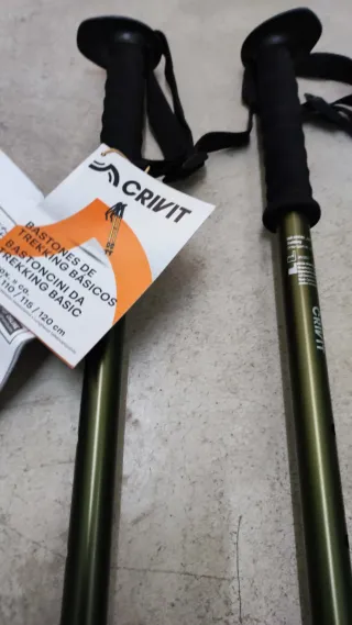 Bastones de senderismo telescópicos