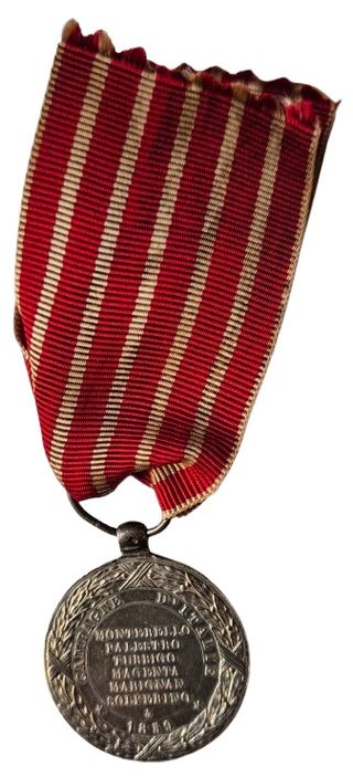 Medalla Campaña Italia Napoleón III