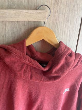 Sudadera Nike Cuello Alto Roja