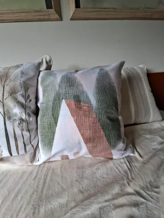 2 Fundas Cojín Infantil Zorro 45x45