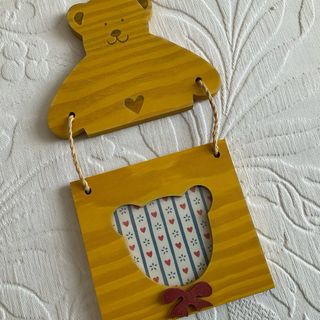 Portafoto orsetto giallo