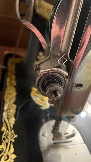 Máquina de coser Singer antigua
