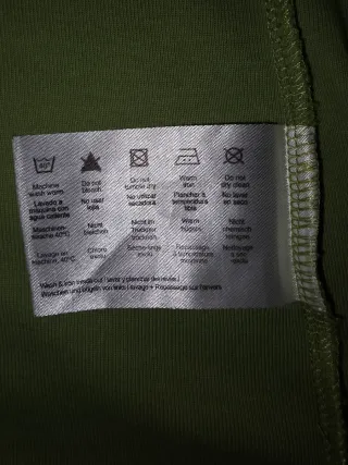 Camiseta Esprit XL manga larga verde