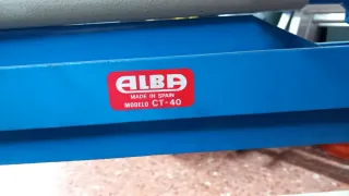 Cortadora de terrazo Alba