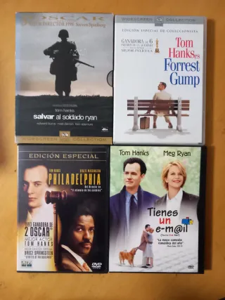 Lote 12 Películas DVD de Tom Hanks