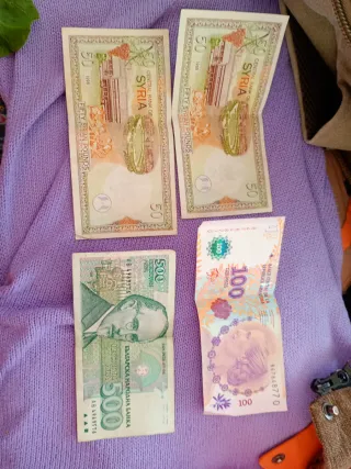 Colección de Billetes Antiguos Varios