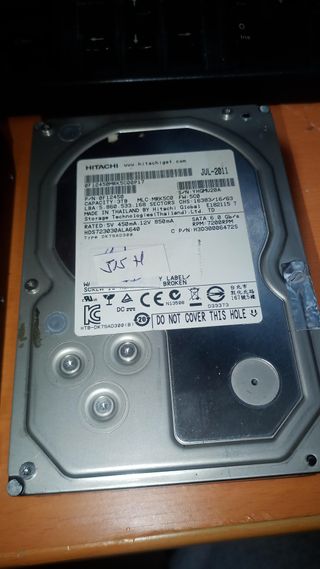 Lote 3 Discos Duros Hitachi 2TB + 3TB