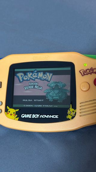 Pokemon Verde Hoja ORIGINAL GameBoy Advance
