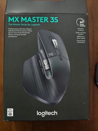Logitech MX Master 3S Mouse Nero/Argento
