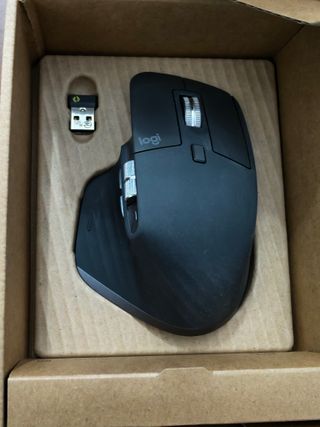 Logitech MX Master 3S Mouse Nero/Argento