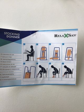 Auxiliar para medias de compresión RelaxSan