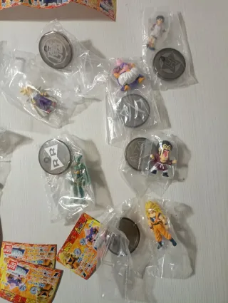 Colección 10 Mini Figuras Dragon Ball Bandai seal