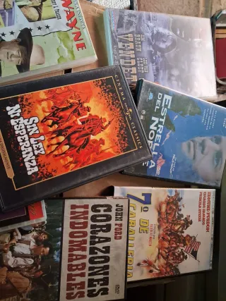 Lote 7  DVDs Películas Oeste Americano