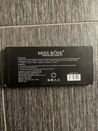 Palette 55 ombretti Miss Rose multicolor