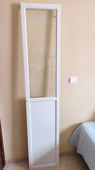 Puertas IKEA Oxberg para Billy x2 Blancas