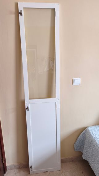Puertas IKEA Oxberg para Billy x2 Blancas