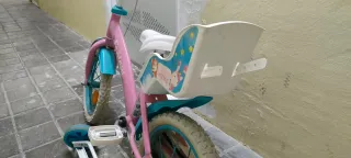 Bicicleta infantil 14' con ruedines