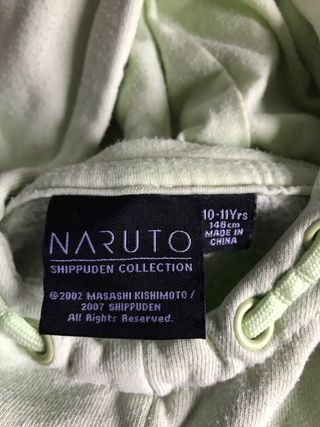 Sudadera Naruto Niño 10 años