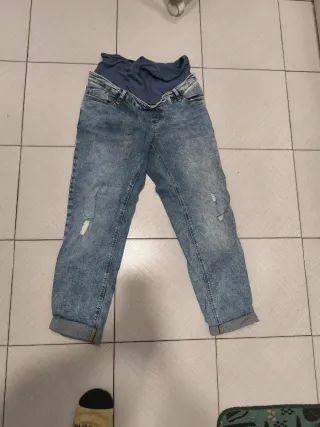 Lote Pantalones premamá vaqueros