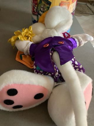 Peluche Diddl clown con fiore giallo