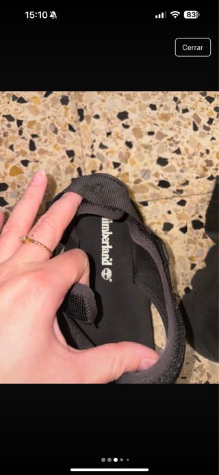 Sandalias Timberland Negras