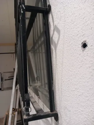 Reja de hierro forjado decorativa 100x100cm