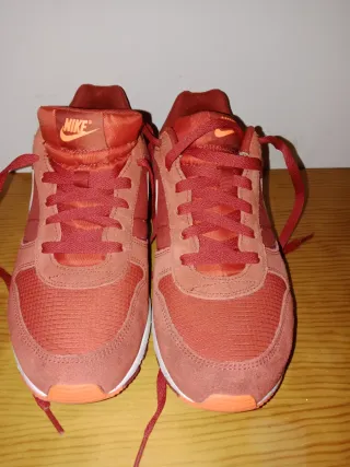 Nike Bamba Naranja y Rojo