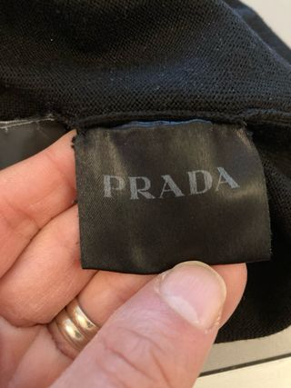 Cardigan Prada Lana Nero Tg 48
