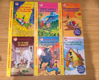 14 libros de Gerónimo Stilton