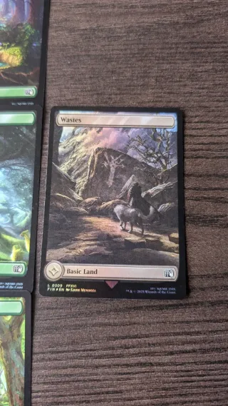 Lote completo tierras foil Final Fantasy