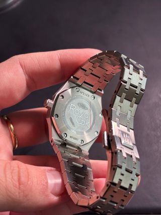 Reloj Audemars Piguet Gris/Plateado