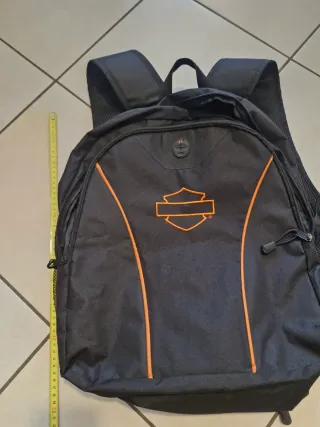 Zainetto Harley Davidson Nero Arancione