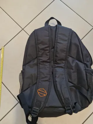 Zainetto Harley Davidson Nero Arancione