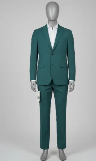 Conjunto Zara Americana y Pantalón Verde