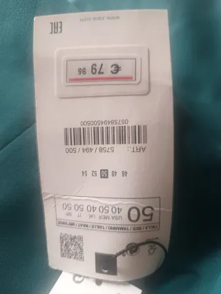 Conjunto Zara Americana y Pantalón Verde