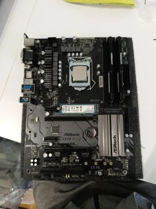 Pack placa base+procesador+ram+ssd