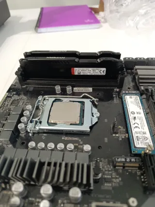 Pack placa base+procesador+ram+ssd