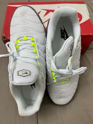 Nike Tn Air Max Plus Scarpe Grigio Giallo Bianco