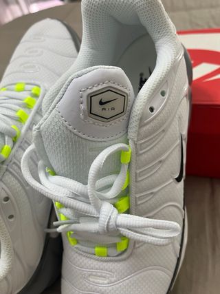 Nike Tn Air Max Plus Scarpe Grigio Giallo Bianco