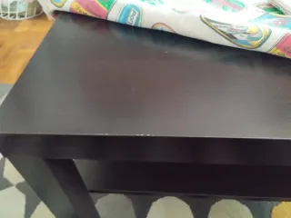 Mesa de centro Ikea negra
