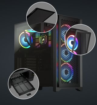 Torre PC Corsair 4000D Airflow Cristal Templado