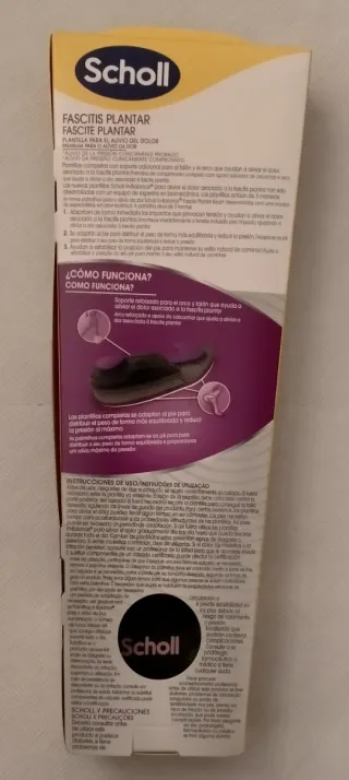 Plantillas Scholl Fascitis Plantar