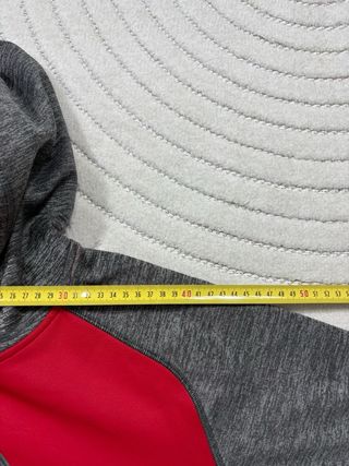 Adidas Hoodie Performance Vermelho & Cinza Mescla