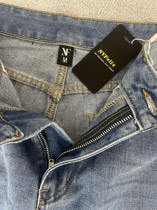 Vaqueros anchos Shein azules