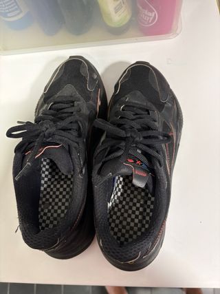 Zapatillas Puma RS-X 50 Negras Rojas