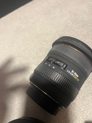 Canon 90D Cámara + Objetivos + flash Godox V1