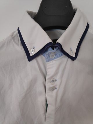 Camisa Zara Man Blanca Vestir